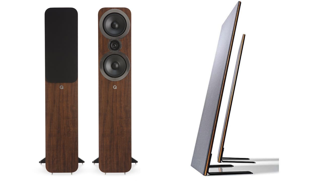 Q Acoustics 3050i and Magnepan LRS Loudspeakers