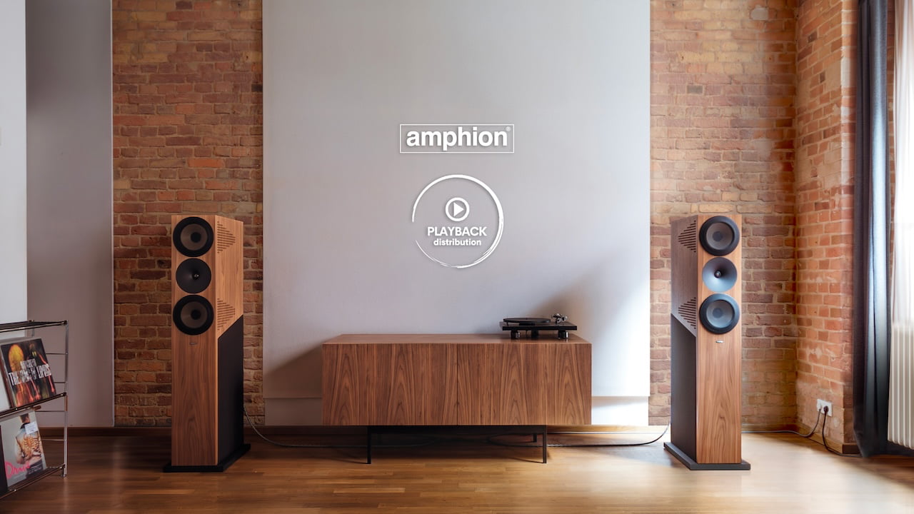 Amphion Playback Distribution with Krypton3x Loudspeakers Front