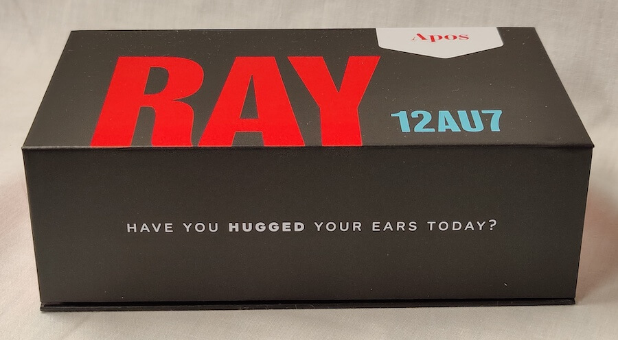 Apos Ray Vacuum Tube 12AU7 Box Closed