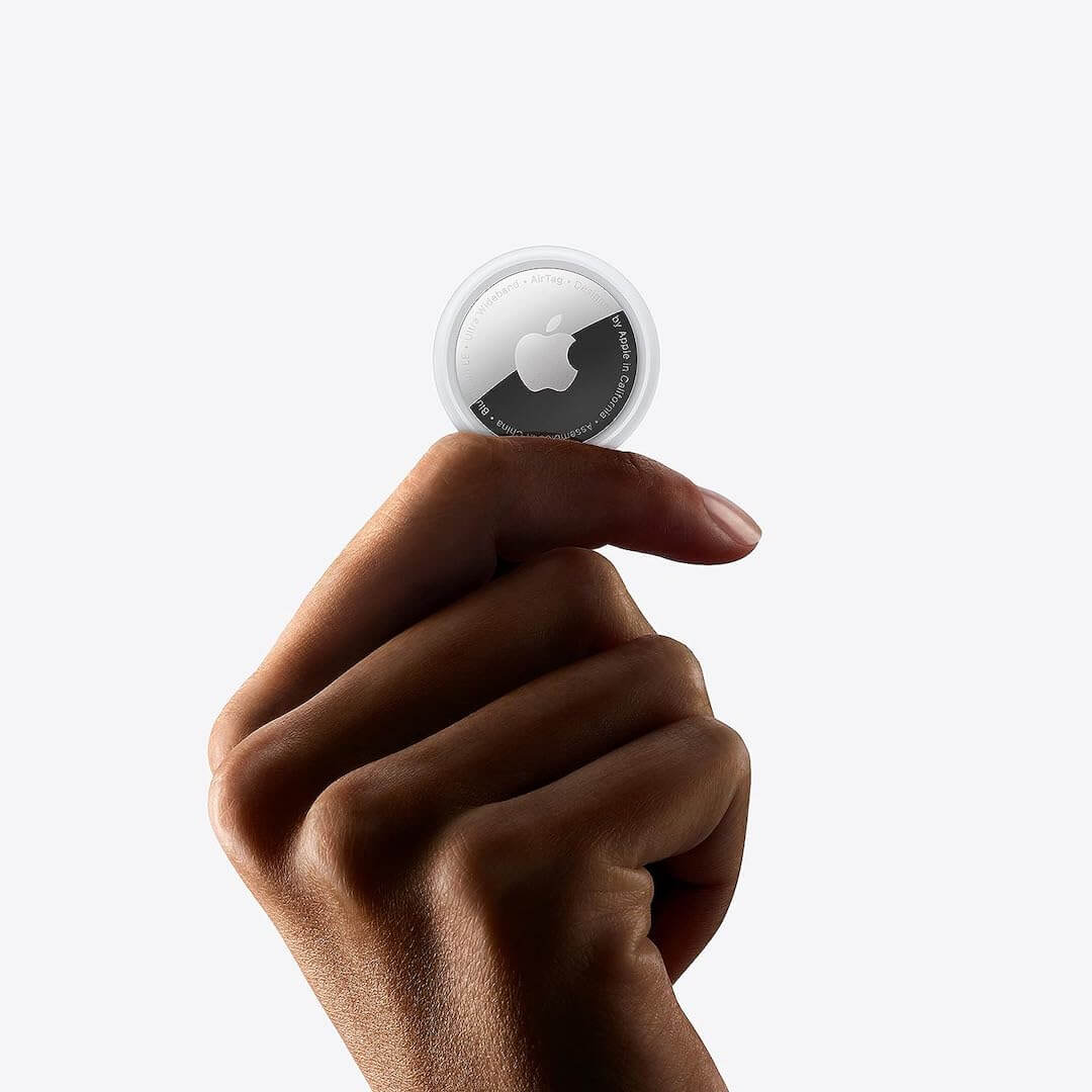 Apple AirTag In-hand