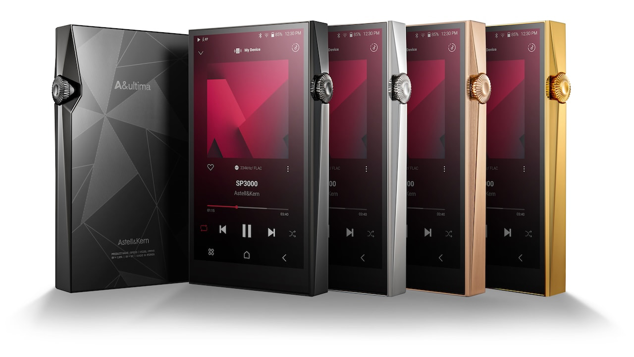 Astell&Kern A&Ultima SP3000 DAP Colors