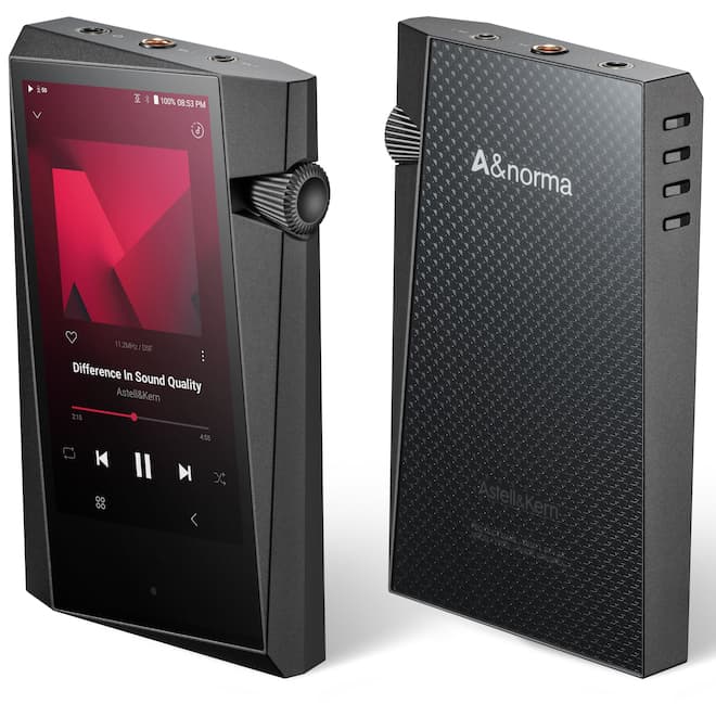 Astell&Kern SR35 DAP Front and Back Angled