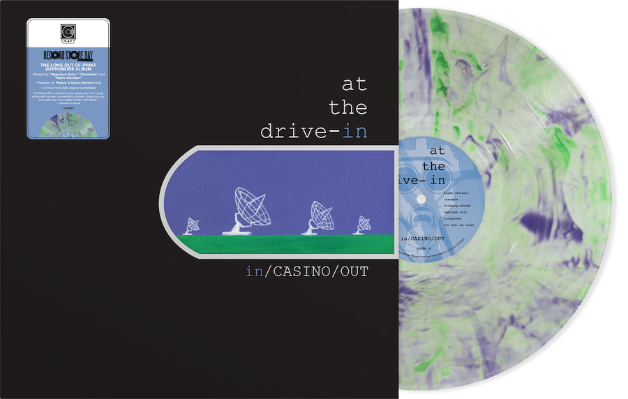 At The Drive-In – in/CASINO/OUT (1-LP, Purple & Green Smoke Vinyl)