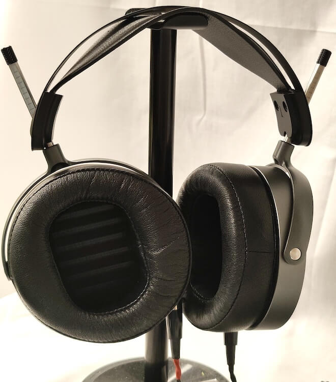 Audeze MM-500 Manny Marroquin Headphones on stand