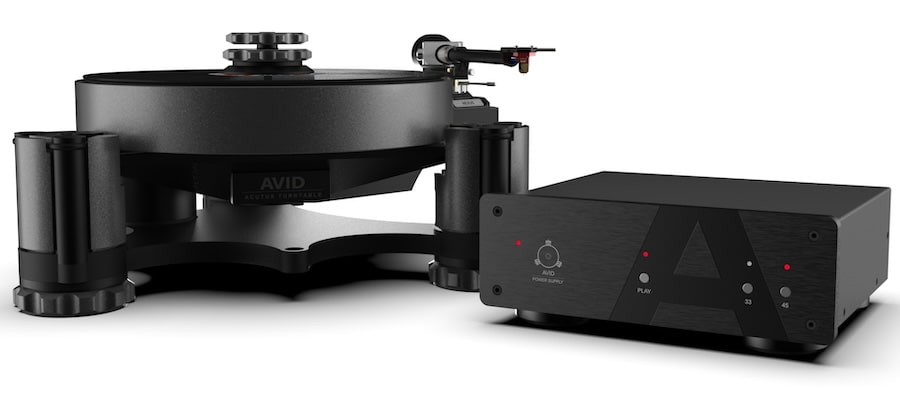 AVID Acutus Dark Iron Turntable with Power Supply