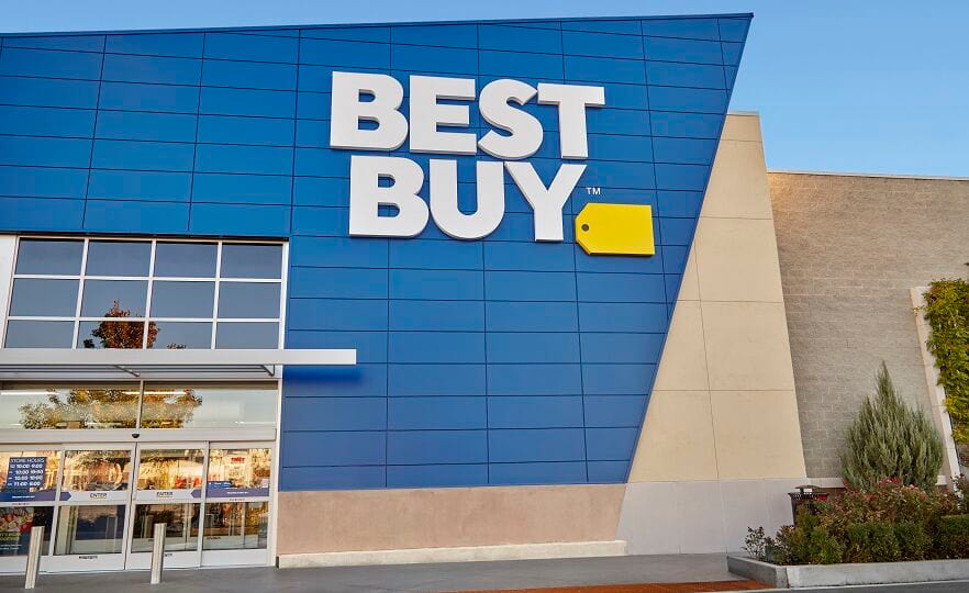 Exterior of BestBuy store in Salt Lake City