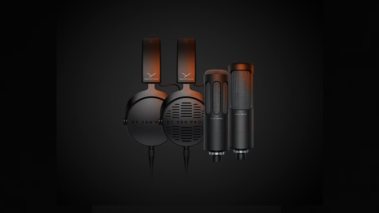 beyerdynamic Pro X Series Headphones and Microphones 2021