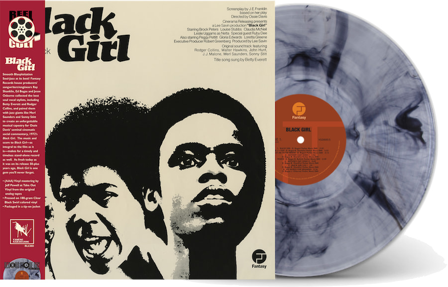 Various Artists – Black Girl – Original Motion Picture Soundtrack [Reel Cut Series] (1-LP, 180-Gram Clear Black Swirl Vinyl)