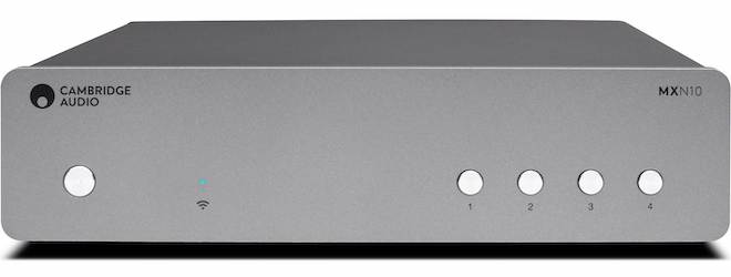 Cambridge Audio MXN10 Network Player Silver Front