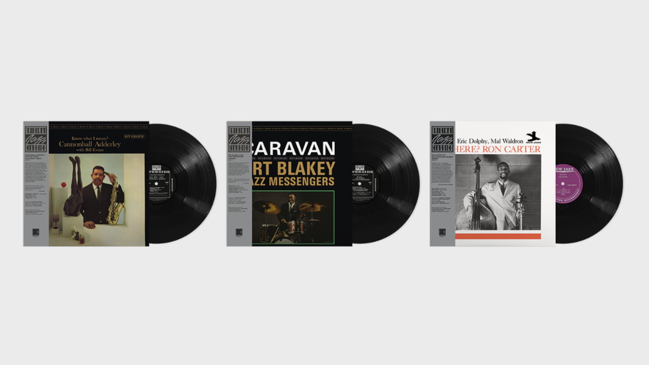 Cannonball Adderley & Bill Evans’ Know What I Mean?, Art Blakey & the Jazz Messengers’ Caravan, and Ron Carter’s Where?