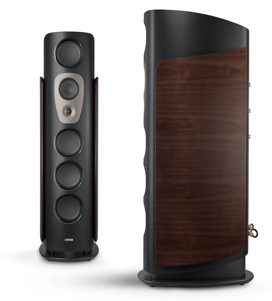 Canton Reference GS Limited Edition Loudspeakers Front and Side