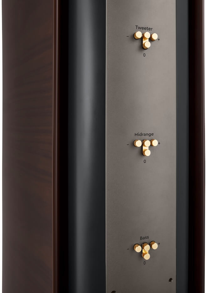 Canton Reference GS Limited Edition Loudspeaker Rear Panel Adjustments