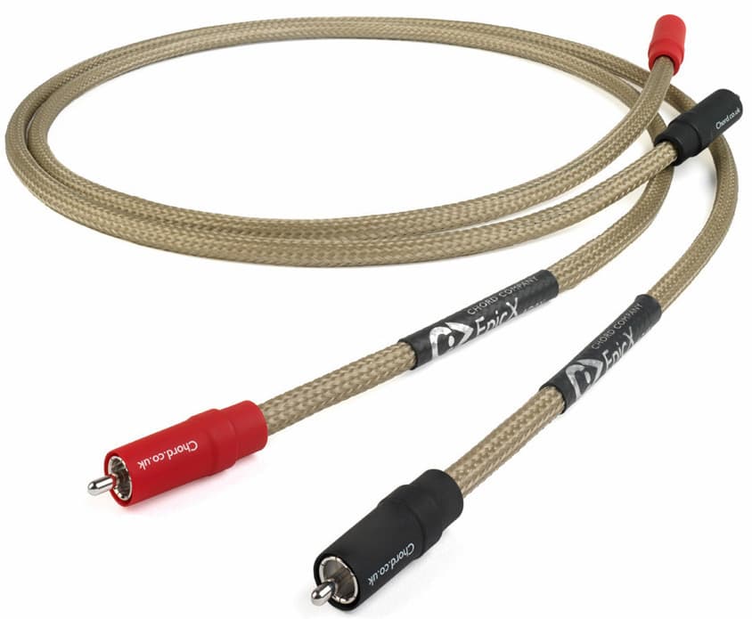 Chord Company EpicX ARAY 2 RCA to 2 RCA Interconnect Cable