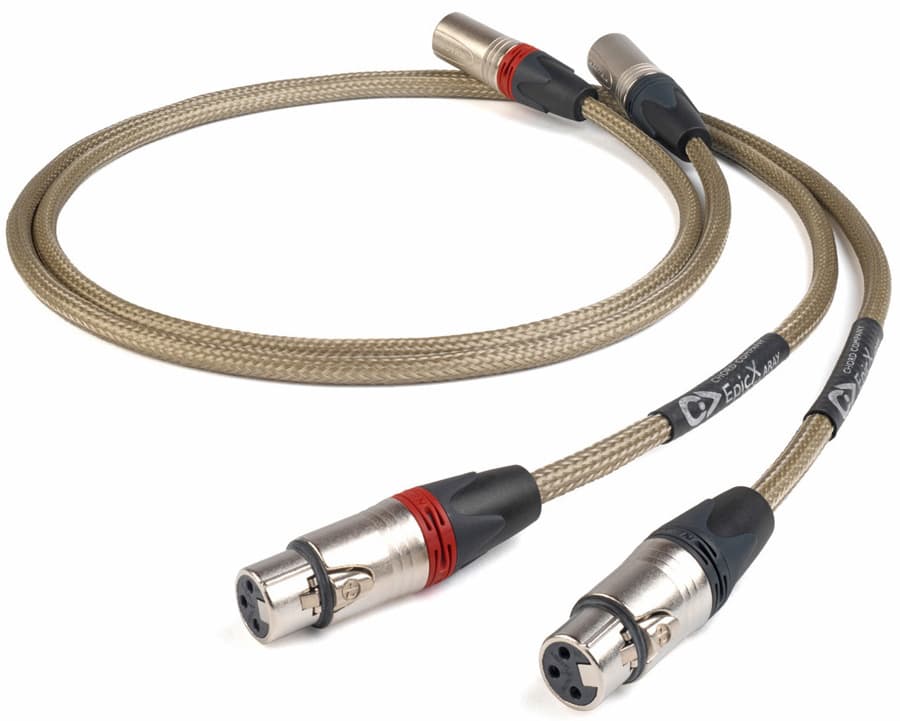 Chord Company EpicX ARAY 2 XLR to 2 XLR Interconnect Cable