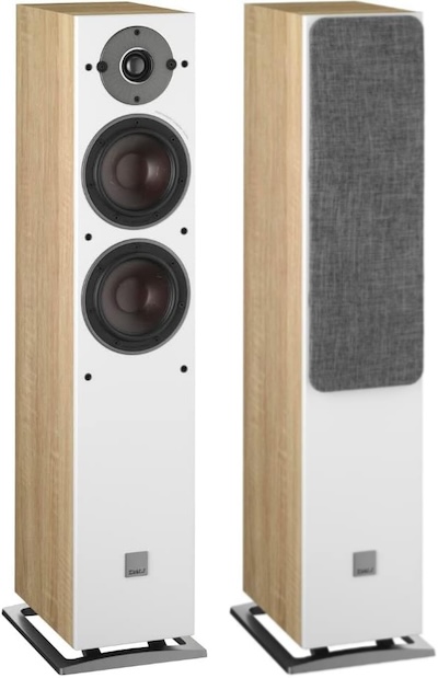 DALI Oberon 5 Floorstanding Loudspeakers in Light Oak