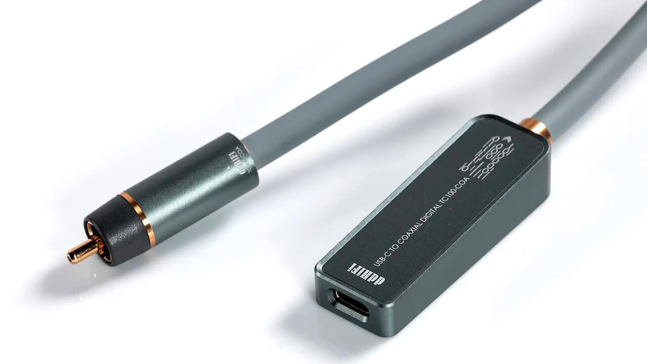 ddHiFi TC100-COA USB-C to Digital Coaxial Adapter Cable
