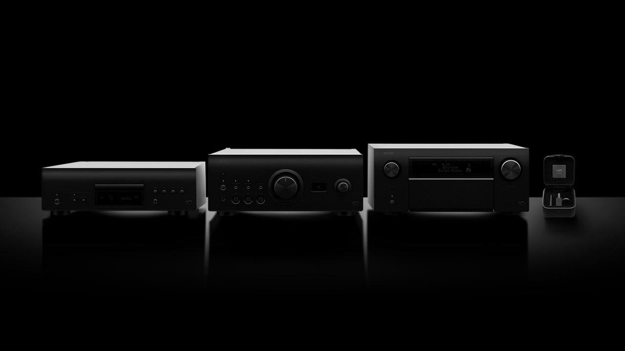 Denon 110 year Anniverary Edition hi-fi audio components