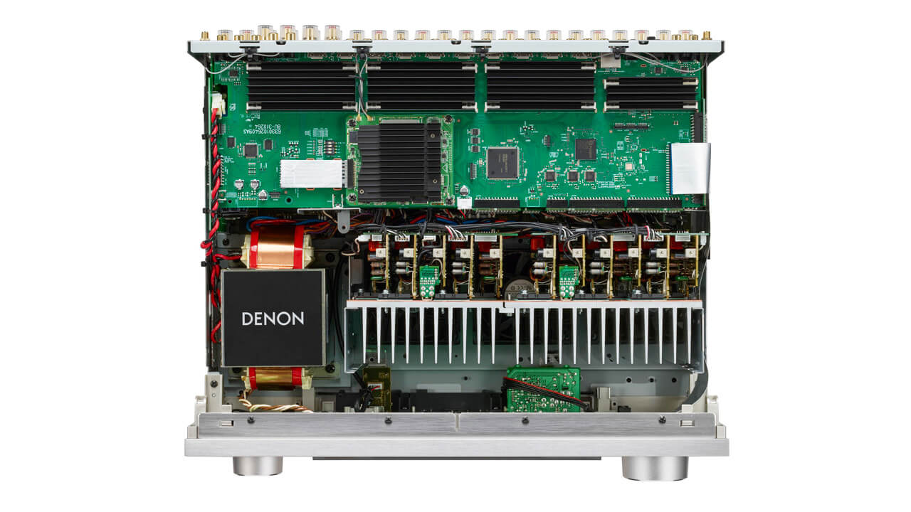 Denon AVR-X6800H Inside View