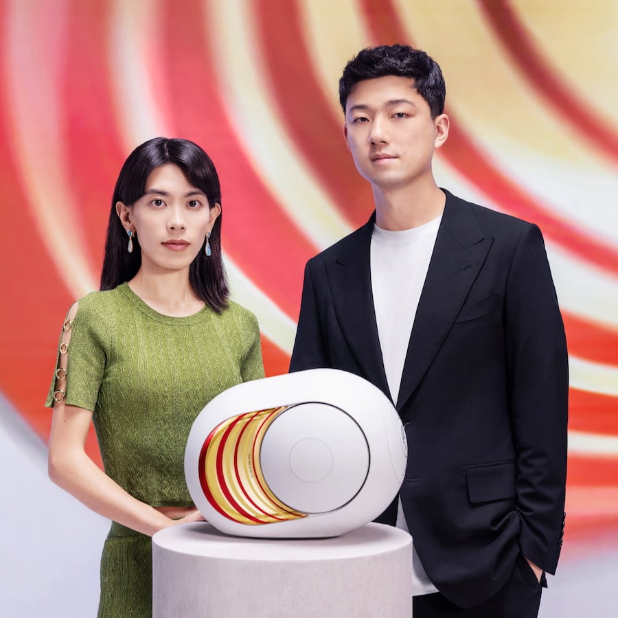 Artists with Devialet Phantom I 108 dB by Yang Bao and Wa Liu