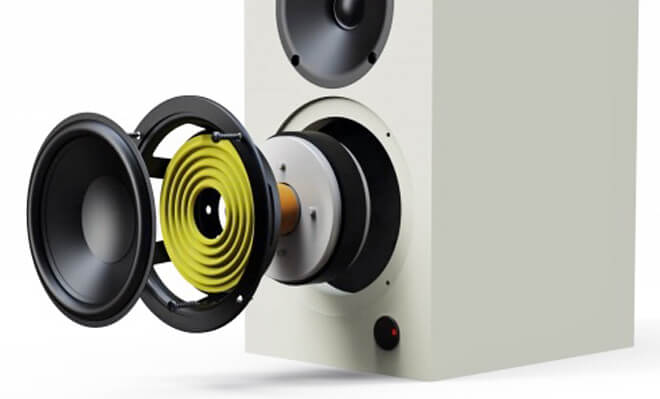 ELAC Debut ConneX Adsum Speaker Driver Exploded