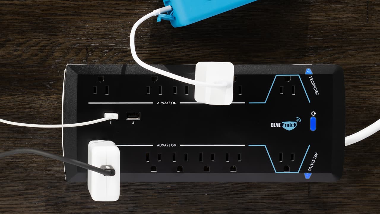 ELAC Protek PB-12w Surge Protector