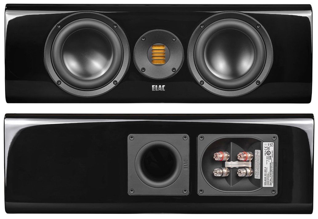 ELAC Solano 2.0 CC281.2 Center speaker front and rear speakers