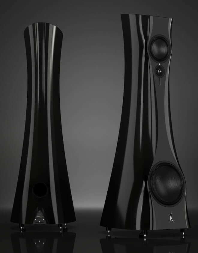 Estelon X Diamond Signature Edition Loudspeakers Front and Back