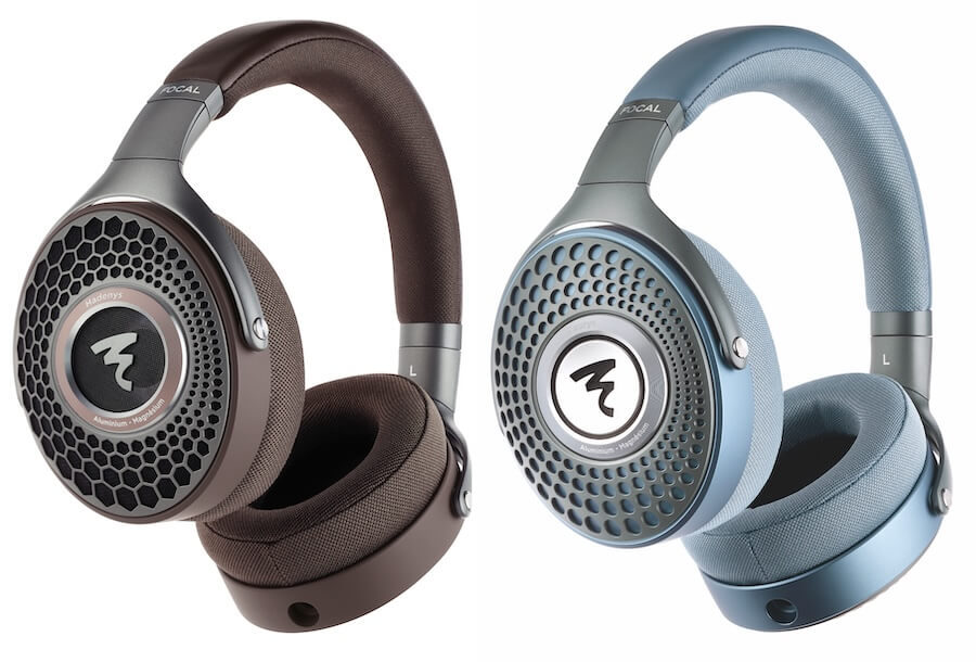 Focal Hadenys and Azurys Wired Over-Ear Headphones Underneath Angle