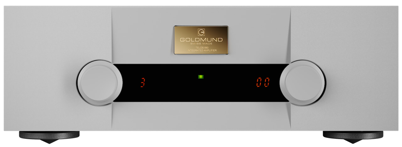 Goldmund Telos 690 Stereo Integrated Amplifier Front