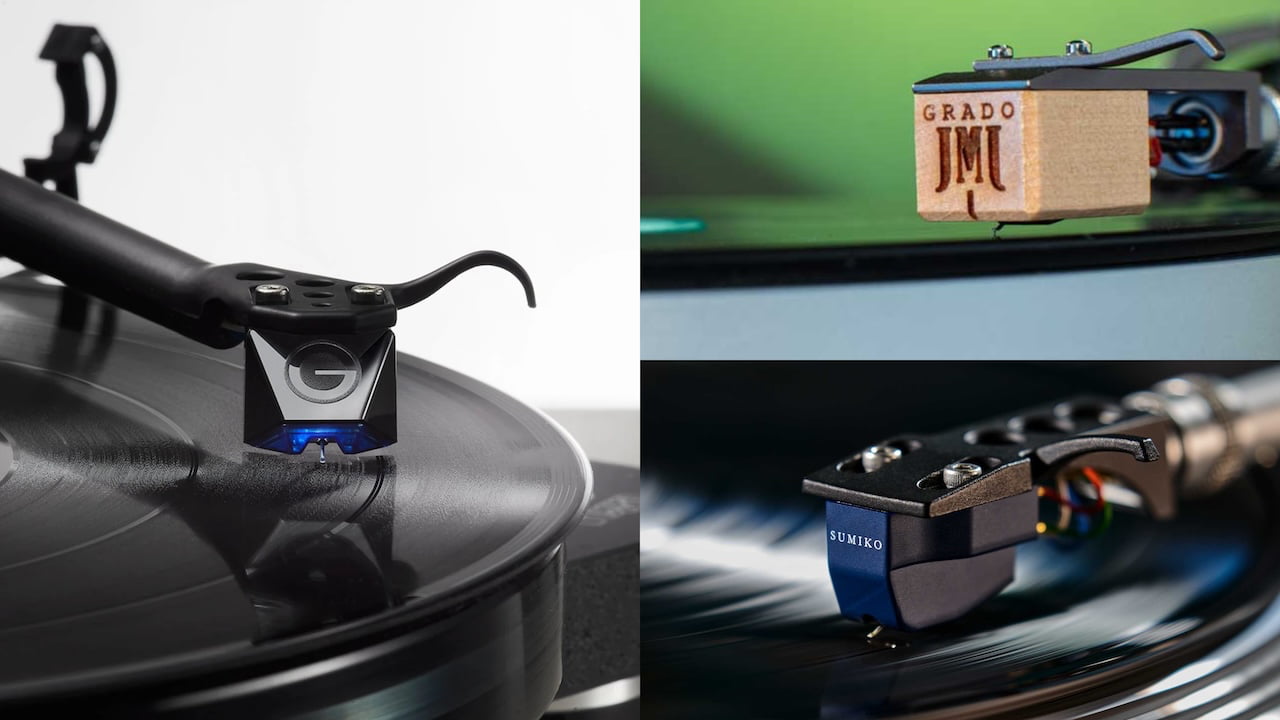 Goldring E4, Grado Timbre Opus3, Sumiko Blue Point No. 3 Phono Cartridges