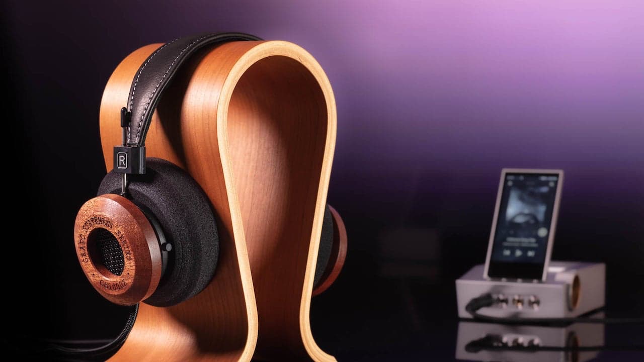 Grado Labs GS1000x Headphones on stand