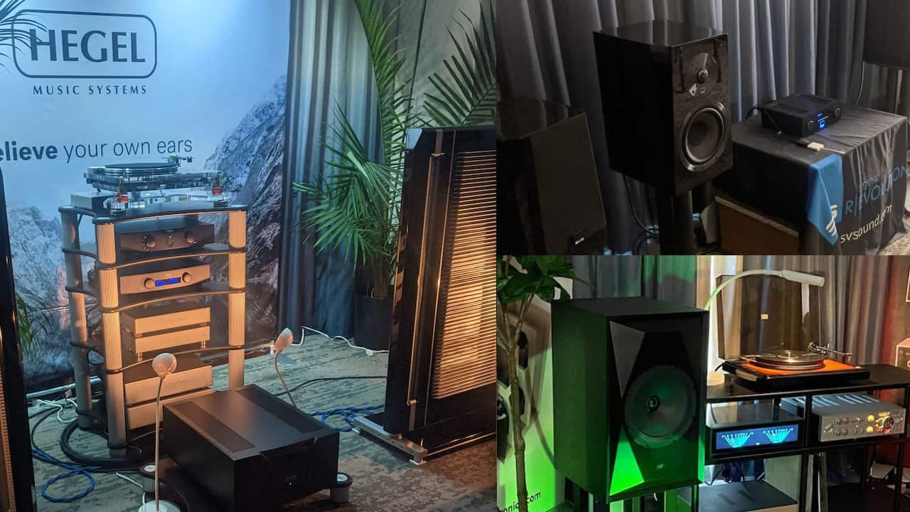 Hegel and Clarisys Audio, SVS and MoFi SourcePoint 10 Speakers