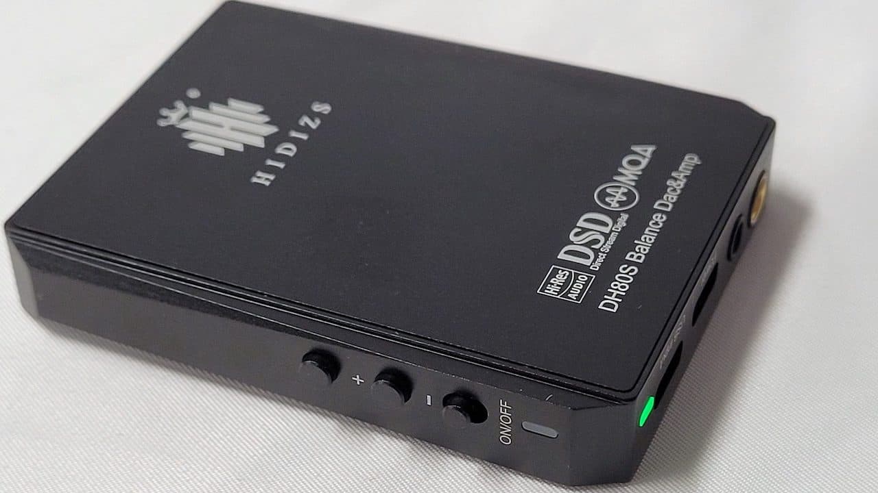 Hidizs DH80s Balanced Portable DAC amp