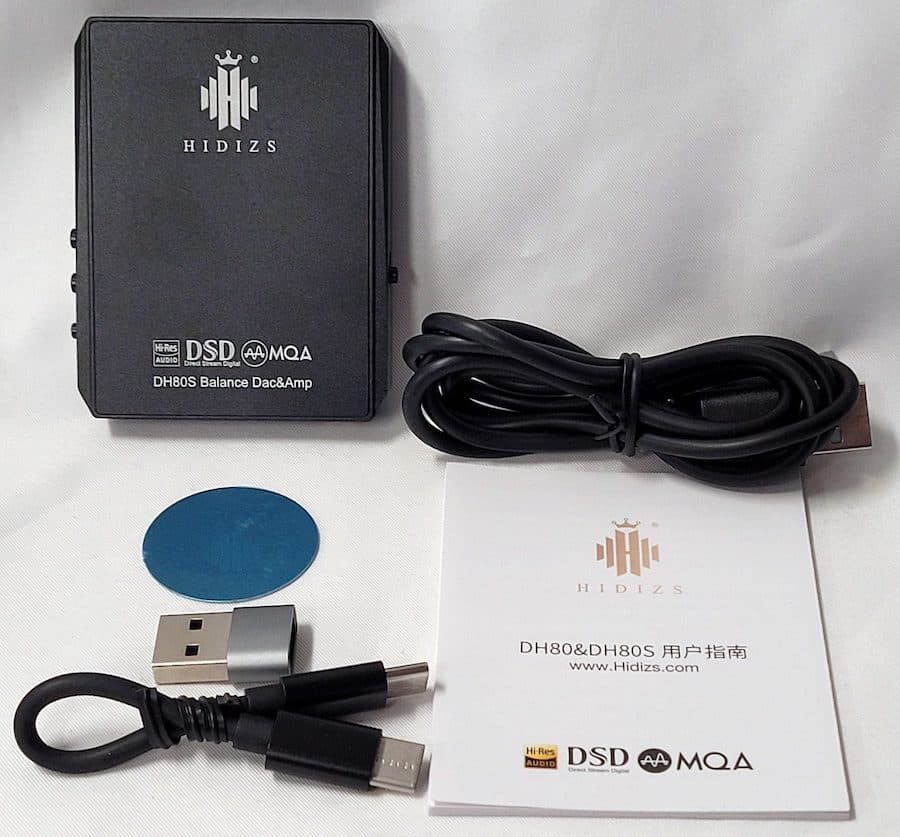 Hidizs DH80s Balanced Portable DAC Amp Kit