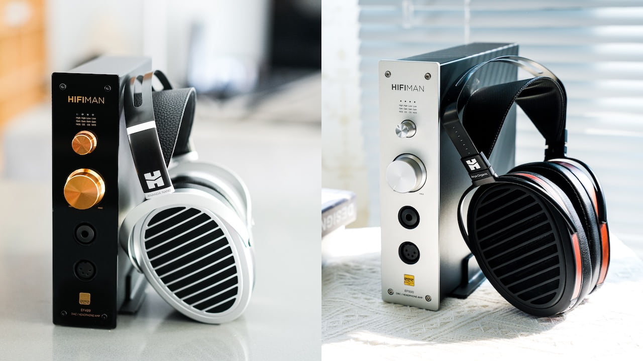 HiFiMAN EF500 and EF499 Headphone DAC Amplifiers