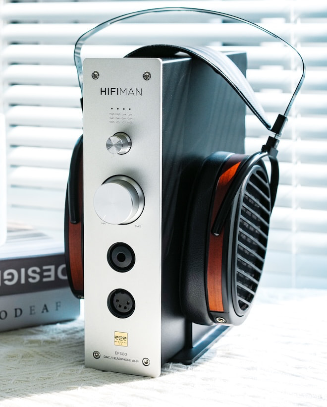 HiFiMAN EF500 Headphone DAC Amplifier with Headphones