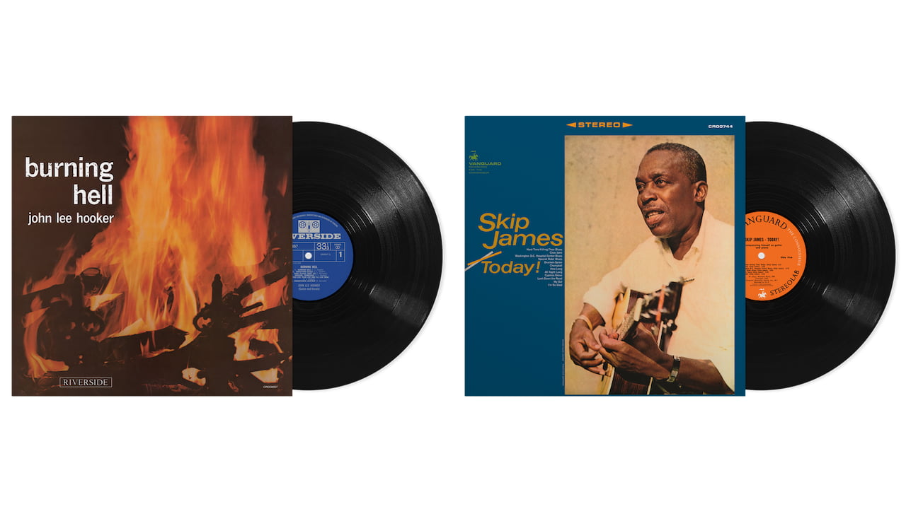 John Lee Hooker and Skip James Album Reissues