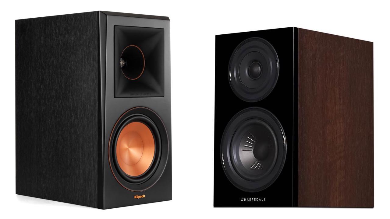 Klipsch RP-600 and Wharfedale Diamond 12.1 Bookshelf Speakers