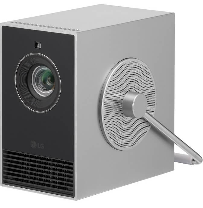 2024 LG HU710PB CineBeam Cube 4K Projector Angle