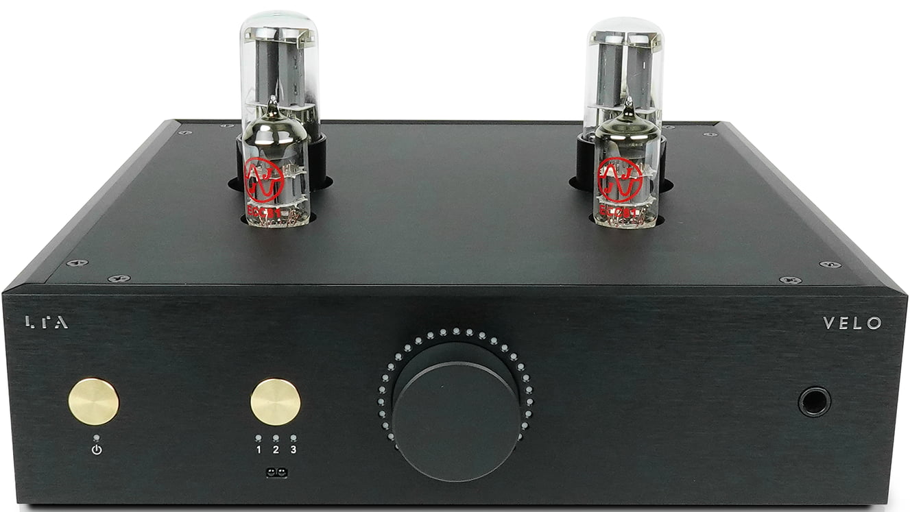 Linear Tube Audio Velo Headphone Amplifier Front