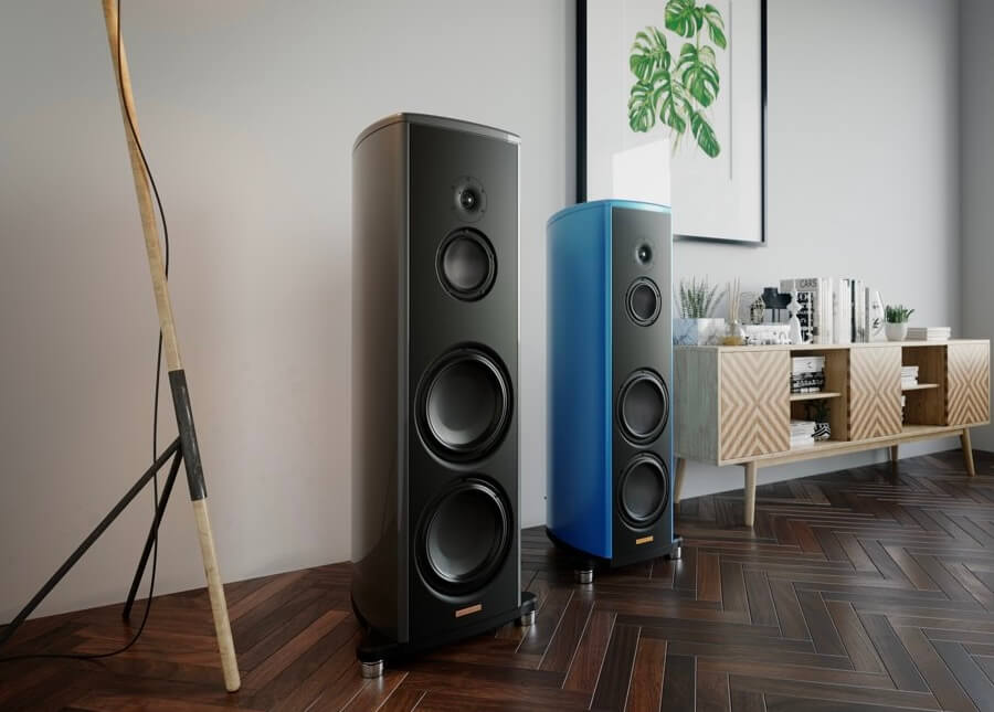 Magico S5 2024 (left) with S3 (right) Loudspeakers