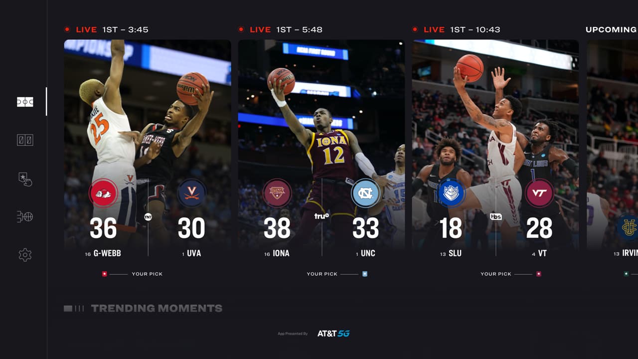 March Madness App on Apple TV