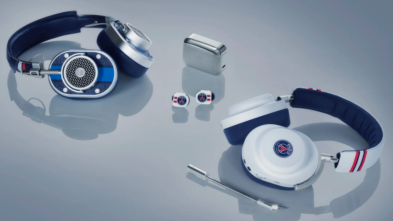 Master & Dynamic x Paris Saint-Germain Headphone Collection