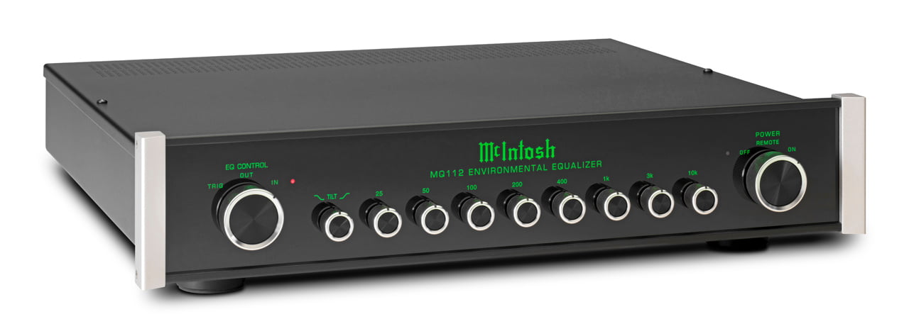 Mcintosh MQ112 Environmental Equalizer Left Angle