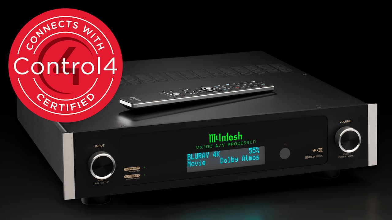 McIntosh MX100 A/V Processor with Control4