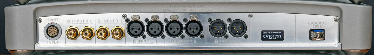 MSB Cascade DAC Analog Converter Connections