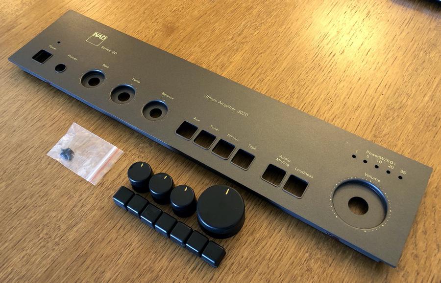 NAD 3020 buttons