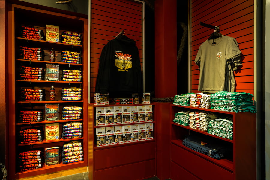 Netflix store at The Grove in Los Angeles selling merchandise