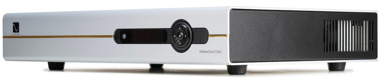 PS Audio StellarGold DAC Silver Angle