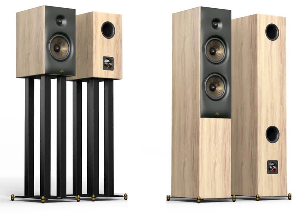 Revival Audio SPRINT 3 and 4 Bass Reflex Loudspeakers